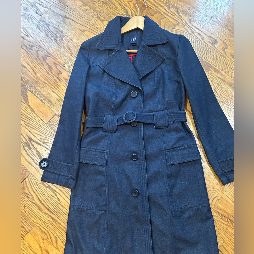 Gap Denim Trench Coat